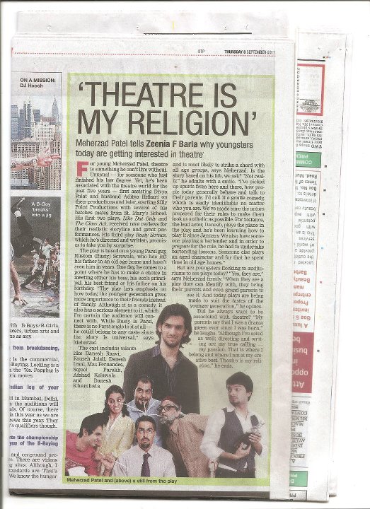 Bombay Times - Meherzad Patel